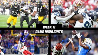 Every Week 11 Game Highlight [upl. by Lathrop]