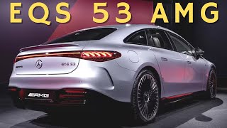 Mercedes EQS 53 AMG  First Look [upl. by Dafodil]