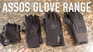 Assos  Glove Range Comparison cycling assos [upl. by Kiel]