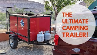 The Ultimate DIY Camping Cargo Trailer [upl. by Nyraa865]