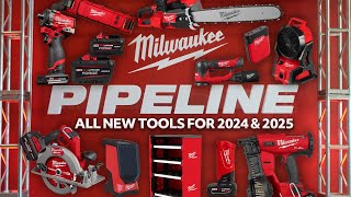 New Milwaukee Tools From Pipeline New Tools for 2024 amp 2025 [upl. by Wilfreda]