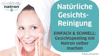 Gesichtspeeling mit Natron selber machen [upl. by Zobe]