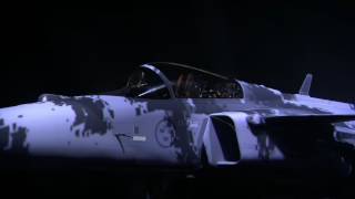 Saab Unveils the New Gripen E Smart Fighter [upl. by Bohs]