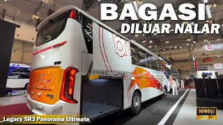 HINO AK240 DENGAN BAGASI TERLUAS MILIK PO BAGONG‼️Review Legacy SR 3 Panorama Ultimate di GIIAS 2024 [upl. by Nnairac490]