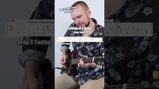 Toxicity  System Of A Down  Fingerstyle Guitar  Tutorial amp Tab 1 [upl. by Meredith]