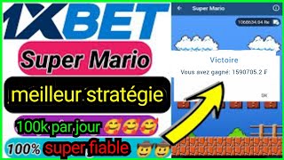 nouvelle faille 1xbet 2022😱SUPER MARIO 😱 1millions par jour 👌astuces🔥fifa comment💥 compte russe 💸 [upl. by Ahsenet]