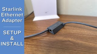 Starlink Ethernet Adapter Quick Setup Tutorial [upl. by Betteann61]