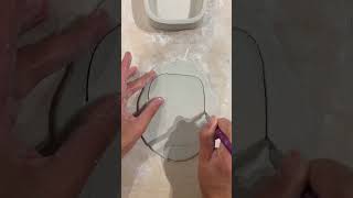 1st part✨ ceramic pottery potteryart clay potterycrafts bluepottery art ceramicpottery asmr [upl. by Lathan]