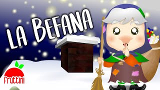 LA BEFANA  Filastrocca per bambini  Poesie illustrate by Fruttini [upl. by Lunsford826]