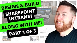 How to build a SharePoint Intranet  SharePoint Tutorial  SharePoint Designs PART 1 [upl. by Undis414]