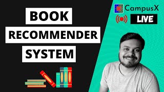 Book Recommender System  Machine Learning Project  Collaborative Filtering Based Recommender [upl. by Byrann349]