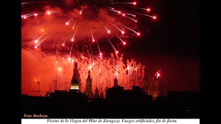 Fuegos Artificiales  Fiestas del Pilar 2024 Parque Oliver VIRTUAL [upl. by Covell]