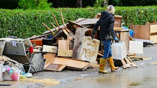 Das große Aufräumen nach dem Hochwasser [upl. by Craven]