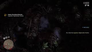 New Legendary Nightwalker Panther amp Location in Red Dead Online [upl. by Aniuqaoj]