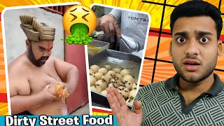 Indian street food  Dirty street food Roast  Ishan Jain [upl. by Eiromem]