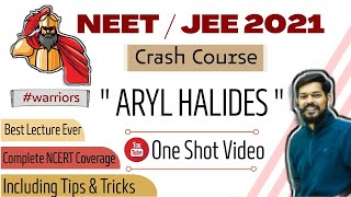 crash course neet।jeemain।2021।Arylhalide।tricks [upl. by Tada]