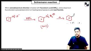 Schiemann reaction  Organic name reaction  IITJEE  NEET 2025 [upl. by Nalyad]