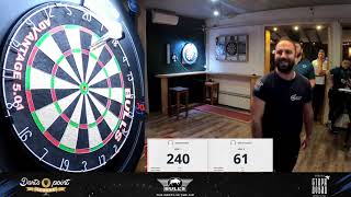 Zdravko Malinić  Milorad Vujinović  Darts Point Bulls Liga BiH 510 [upl. by Koeppel]