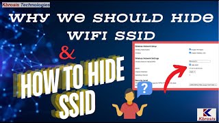 How to Hide SSID  Why Home Wireless Network SSID Should be Hidden [upl. by Fulvia504]