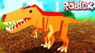 Dinosaur Simulator  Caçando Saurópodes quotAcrocanthosaurusquot  quotRobloxquot 44 GameplayPTBR [upl. by Yerffe220]