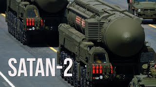 Russia Satan2 Missile Is Entering Service With Russia’s Strategic Forces This Year [upl. by Ynavoj]