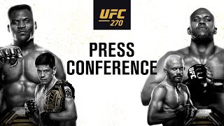 UFC 270 PreFight Press Conference [upl. by Thora]