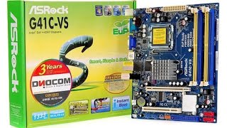 Ремонт материнской платы Asrock G41CVS [upl. by Imuy878]