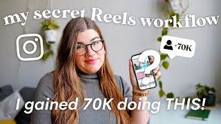 How to make viral Instagram Reels  my EXACT process [upl. by Eirhtug]