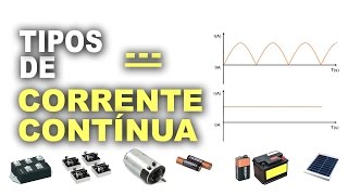 Tipos de corrente contínua constante variável e pulsante [upl. by Wrennie]