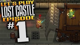 Lost Castle Gameplay  Ep 1  Castle Crashers Meets Rogue Legacy Lets Play Lost Castle Gameplay [upl. by Asikal]