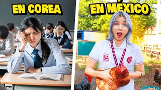 COREANA EN PREPA MEXICANA ES TAN DIFERENTE Chingu Amiga [upl. by Sink509]