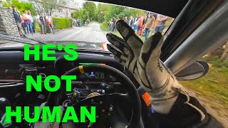 Best⚡Helmet Cam Video Jack☘️Newman at Chimay Escort Rally Belgium [upl. by Lindon]