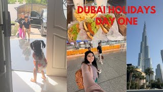 Summer in Dubai Day 1  Travel Day  Dua amp Izhaan  Anam Mirza Vlogs [upl. by Uphemia988]