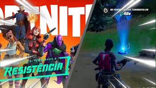 ESTABLECE un ENLACE ASCENDENTE con el DISPOSITIVO cerca de RASCACIELOS RECOSTADOS FORTNITE [upl. by Diena]