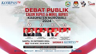 LIVE  Debat Publik Calon Bupati dan Wakil Bupati Kabupaten Morowali 2024 [upl. by Ikaz]