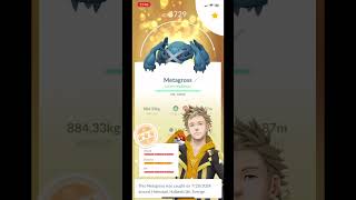 Maxing metagross pokemongo [upl. by Blancha]