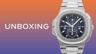 Unboxing the Patek Philippe Nautilus Flyback Chronograph 59901A011 Patek Philippe Watch Review [upl. by Silvia]