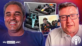 Are Aston Martin close to challenging Red Bull  Juan Pablo Montoya amp Crofty  Sky F1 Podcast [upl. by Werdn]