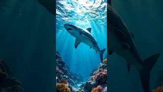 Watch out for sharks cute cutestory funny animatedstories baby [upl. by Rutan]