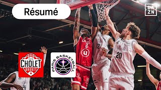 Le résumé de Cholet vs Paris Basketball  J6 Betclic Élite [upl. by Conrado702]