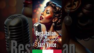 Best Italian Female Jazz Voice classicsmoothjazz jazzmusic smoothjazzvibes jazz [upl. by Etnomal]