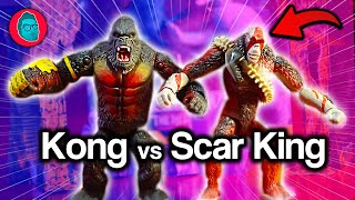 ☄️ MEGA UNBOXING de figuras de GODZILLA x KONG 🦍 Review KONG vs SCAR KING🫅 Playmates [upl. by Anirtal]