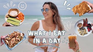 140g PROTEIN DAY OF EATING  EASY AND HEALTHY RECIPES [upl. by Maxim969]