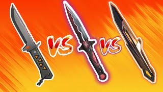 Xenohunter Vs XERØFANG Vs Vct Lockin Knife which is Better Valorant [upl. by Ursulina]