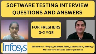 Software Testing Interview Questions and Answers  RD Automation Learning [upl. by Wordoow976]