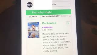 “Enchanted” on ABC [upl. by Lantz700]