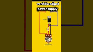 7805 voltage regulator auto circuit  060v variable power supply Aelectric786 [upl. by Brottman468]