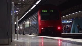 SBahn Zürich Bahnhof im UntergrundZürich HauptbahnhofMuseumsstrasse [upl. by Airdnax]