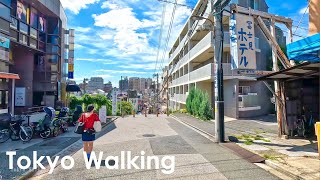 4K Tokyo Walking Tour in Nippori Japan [upl. by Arza]