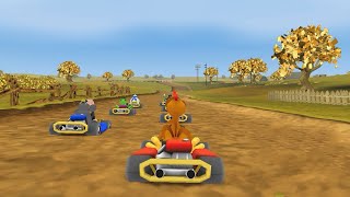 Crazy Chicken Kart 2 PC  Gameplay  No Commentary [upl. by Abernon]